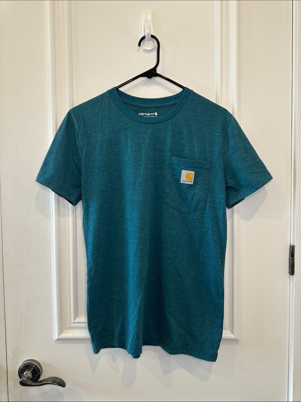Carhartt Teal Short Sleeve Pocket Tee